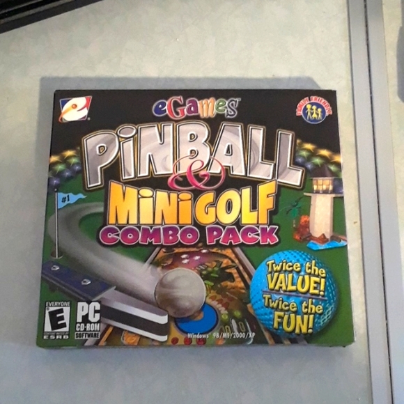 PC Games-Pinball + Mini Golf and Pool Master New and Sealed Vintage - Picture 2 of 6
